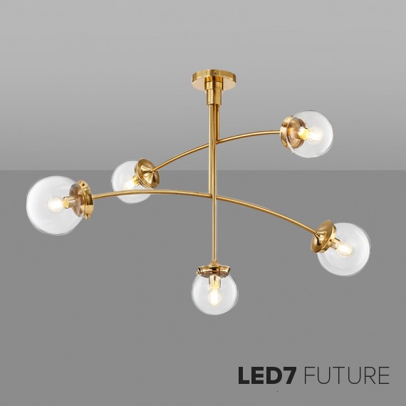 Loft Industry Modern - XBalls Chandelier